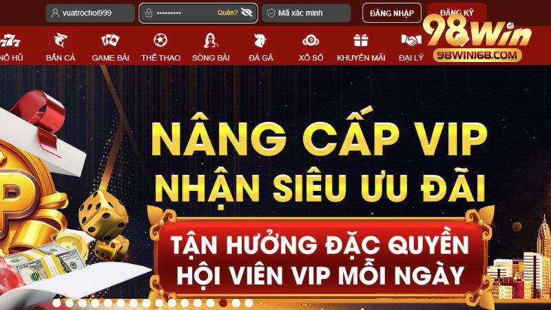 Điền thông tin đăng nhập vào biểu mẫu