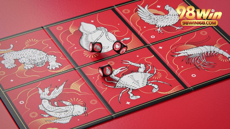 Tận hưởng game bầu cua tôm cá đỉnh cao chỉ có tại 98win