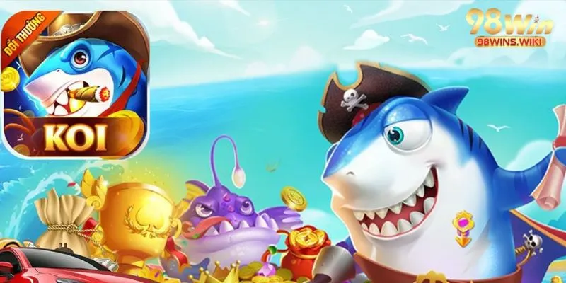 Giao diện game bắn cá Koi đổi thưởng siêu đẹp