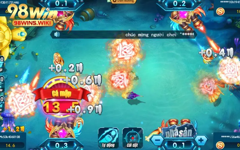 Hướng dẫn cách hạ gục cá trong King Fishing